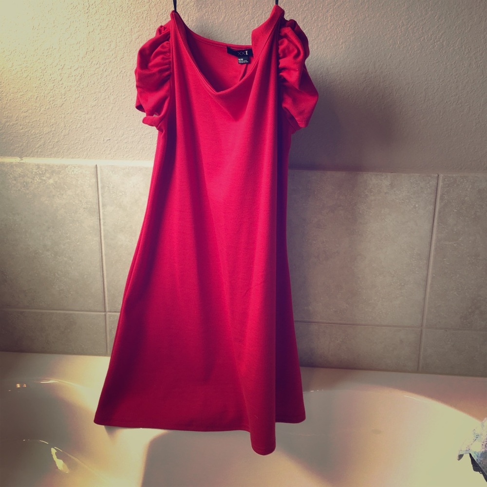 Forever 21 Red Mini Dress